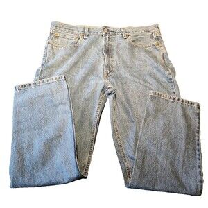 LEVI LEVIS 550 RELAXED FIT MEN'S JEANS SIZE 38 X 32  RED TAB